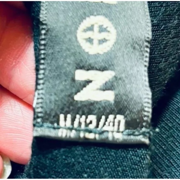 Religion Drape Neck Black Dress Size M UK 12 Rayon Silk Asymmetric Hem - Picture 7 of 10